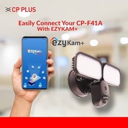 CPPLUS CP-F41A 4MP EZYKAM WIFI FLOODING FULL COLOR