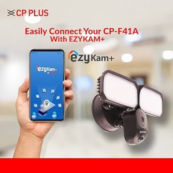 CPPLUS CP-F41A 4MP EZYKAM WIFI FLOODING FULL COLOR