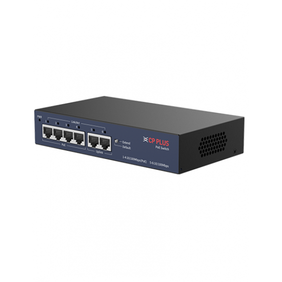 CP-UNW-HPU4H2-48  6 Ports Switch with 4 PoE Ports & 2 Uplink Ports