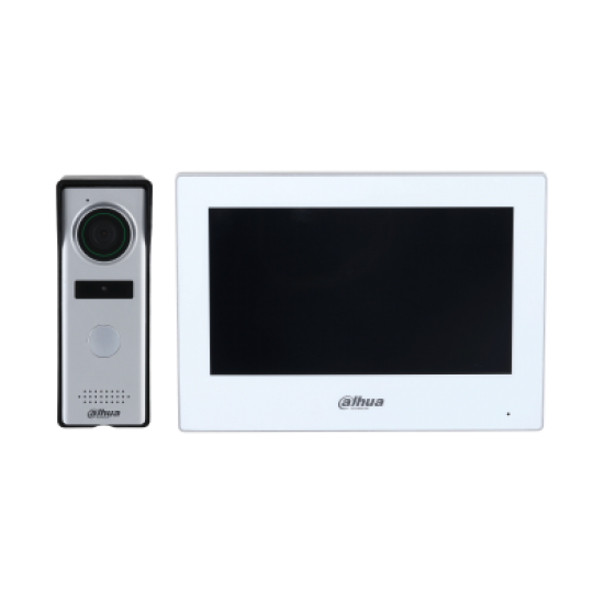 DAHUA KTH01 Video Intercom Kit | 7" Touch Screen | Wi-Fi | Smart Home Security | TMS Deals