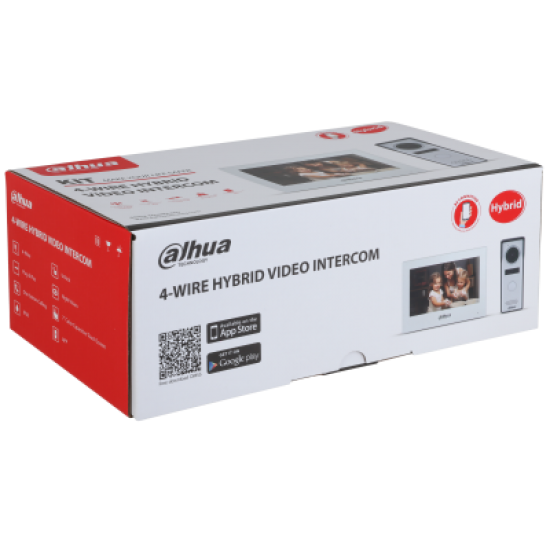DAHUA KTH01 Video Intercom Kit | 7" Touch Screen | Wi-Fi | Smart Home Security | TMS Deals