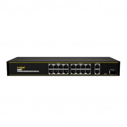 FYBER 16+2 (10/100/1000) PoE Switch – FYR-162GE