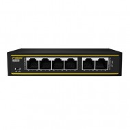 FYBER FYR-42FE 4+2 (10/100) PoE Switch | 10/100Mbps | 72W PoE  