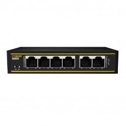FYBER FYR-42FE 4+2 (10/100) PoE Switch | 10/100Mbps | 72W PoE  