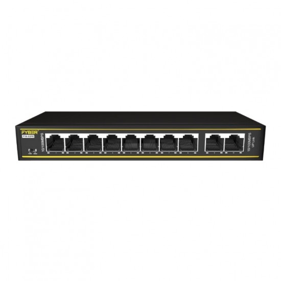 FYBER FYR-82FE 8+2 (10/100) PoE Switch