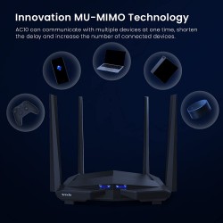 Tenda AC10 AC1200 Dual Band Gigabit WiFi Router