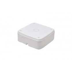 PVC Square Junction Boxes for CCTV Security Cameras (White)